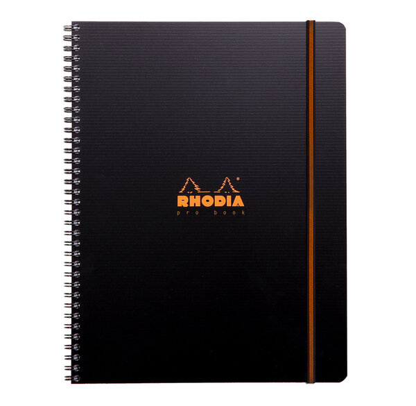 ProBook RHODIACTIVE 90g RI A4+ 160p 5x5C mcrperf +4 tr/élastiq RHODIA