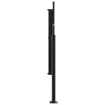vidaXL Auvent latéral rétractable marron 117x300 cm