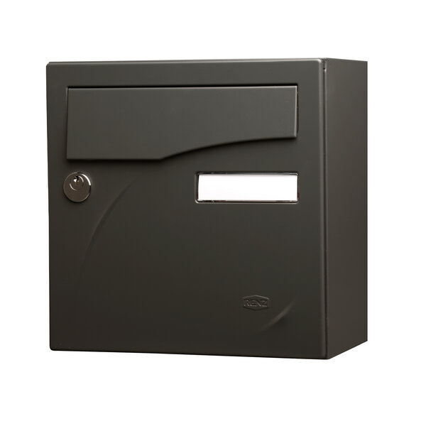 Boîte aux lettres Préface compact gris terre d’ombre ral 7022s