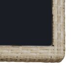 Salon de jardin meuble d'extérieur ensemble de mobilier avec coussins 9 pièces résine tressée beige 02_0018327