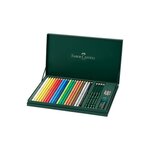Coffret cadeau Mixed Media Polychromos + Castell 9000 FABER-CASTELL