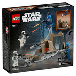 Pack de Combat Mandalorien LEGO Star Wars 75373 - Action et Aventures Épiques