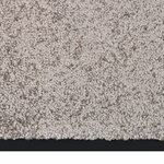 vidaXL Paillasson Gris 80x120 cm