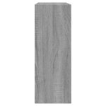 vidaXL Armoire à chaussures sonoma gris 60x21x57 cm bois d'ingénierie
