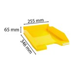 Corbeille À Courrier Combo Midi Iderama - Jaune Brillant - X 6 - Exacompta