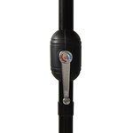 vidaXL Parasol de jardin à 3 niveaux avec mât en aluminium anthracite