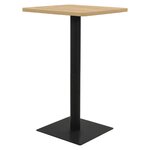 vidaXL Table de bistro Couleur chêne 78 5x78 5x107 cm