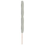 vidaXL Lampe de Tête de Lit LED Gris Clair 100 cm Velours