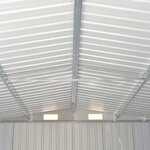 vidaXL Abri de jardin 257x580x181 cm Métal Anthracite