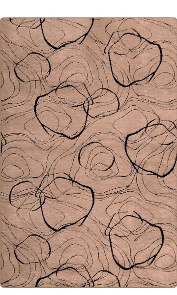 Tapis de couloir VERA 80 x 150 cm - Beige