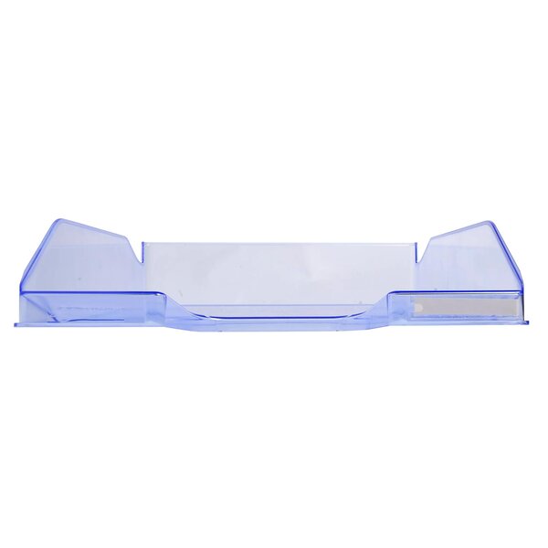 Corbeille À Courrier Combo Midi Transparent - Bleu Glacé - X 6 - Exacompta
