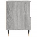 vidaXL Tables de chevet 2 Pièces sonoma gris 40x35x50 cm bois ingénierie