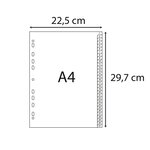 Intercalaires Imprimés Numériques Pp Recyclé Gris - 31 Positions - A4 - Gris - X 20 - Exacompta