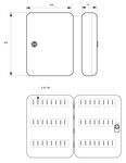 THIRARD - Armoire à clé Kibox  serrure à cylindre  capacité de 45 clés