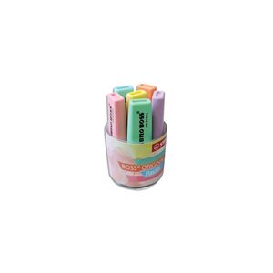 Pot x 6 surligneurs BOSS ORIGINAL Pastel STABILO