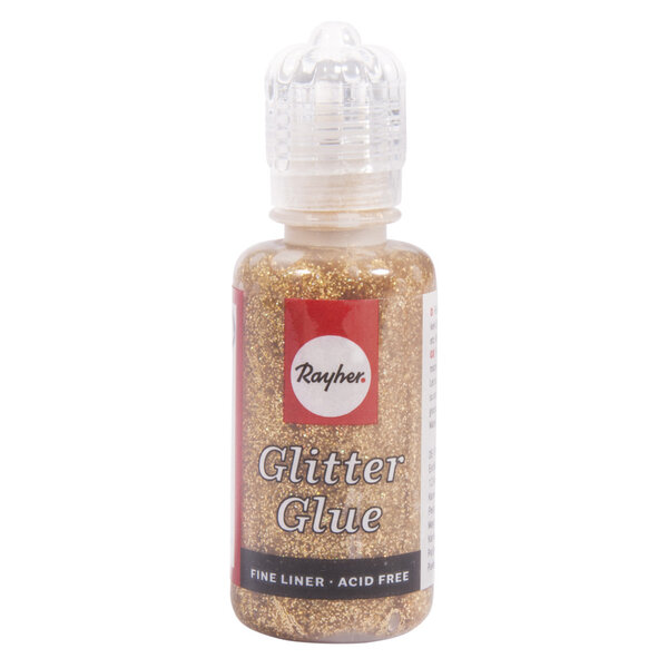 Colle pailletée holographique Doré brillant 20 ml