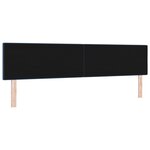 Tête de lit capitonnée bleue 200 cm en tissu