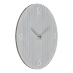Horloge murale Ravenna gris clair mouvement silencieux Ø 40