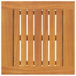 vidaXL Table d'appoint 45x45x40 cm en bois d'acacia