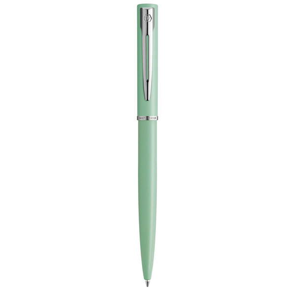 Waterman allure pastel stylo bille  vert pastel  recharge bleue pointe moyenne  coffret cadeau