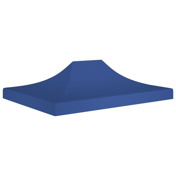 vidaXL Toit de tente de réception 4 5x3 m Bleu 270 g/m²
