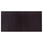 vidaXL Tapis rectangulaire marron foncé 100x200 cm bambou