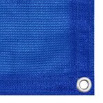 vidaXL Tapis de tente 400x700 cm Bleu PEHD
