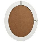 vidaXL Miroir mural style baroque 50x60 cm Blanc