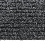 vidaXL Tapis 100x500 cm Anthracite