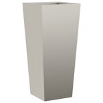 vidaXL Jardinière 35x35x75 cm acier corten