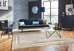 Tapis d'intérieur NAJAT 200 x 300 cm - Or