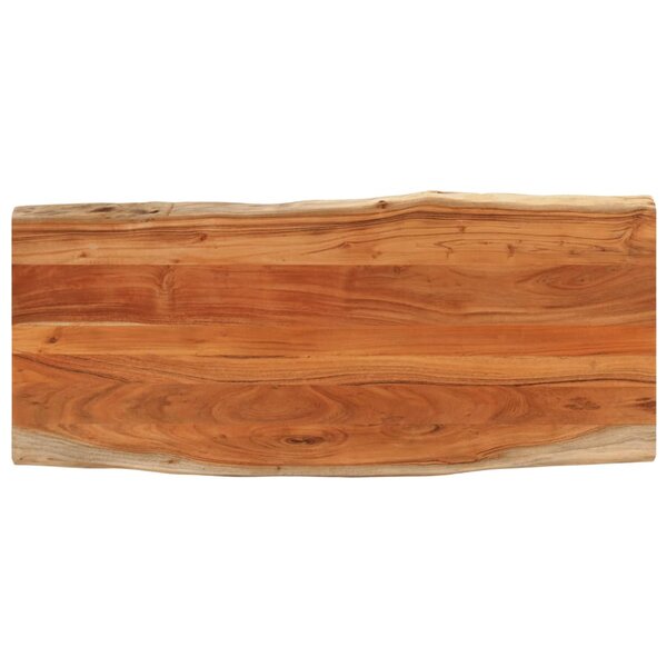 vidaXL Dessus de table 140x60x2 5cm rectangulaire bois massif d'acacia