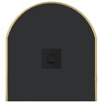 vidaXL Miroir mural Doré 70x30 cm Ovale