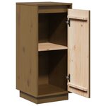 vidaXL Buffet Marron miel 31 5x34x75 cm Bois massif de pin