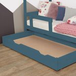 Tiroir de lit 120 x 180 BUDDY - vert pétrole