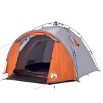 vidaXL Tente de camping à dôme 3 personnes libération rapide