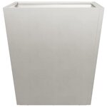 vidaXL Jardinières 2 Pièces 40x40x40 cm acier inoxydable
