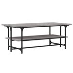 vidaXL Table basse Sonoma gris 100x50x40 cm Bois d'ingénierie