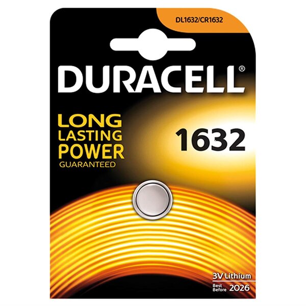 Blister de 1 Pile Bouton DL1632 Lithium 3V DURACELL