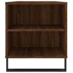 vidaXL Table basse chêne marron 102x44 5x50 cm bois d'ingénierie