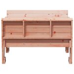 vidaXL Table de pique-nique pour enfants bois massif de douglas