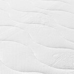 vidaXL Matelas à ressorts ensachés moyen 120x200 cm