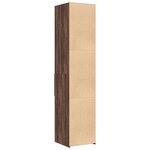 vidaXL Buffet haut chêne marron 40x42 5x185 cm bois d'ingénierie