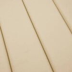 vidaXL Coussin de chaise longue beige 186x58x4 cm tissu oxford