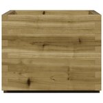 vidaXL Jardinière 60x60x49 5 cm bois de pin imprégné