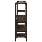 vidaXL Meuble TV chêne marron 206 5x28 5x95 cm bois d'ingénierie