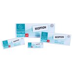 Lot De 10 Chevalets Double Face Horizontal A6 - Cristal - X 10 - Exacompta