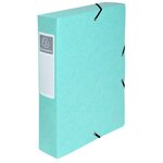 Boite De Classement Exabox Dos 60mm Carte Lustrée Aquarel - A4 - Couleurs Assorties - X 8 - Exacompta