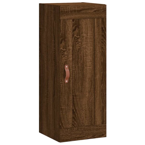 vidaXL Armoire murale chêne marron 34 5x34x90 cm bois d'ingénierie