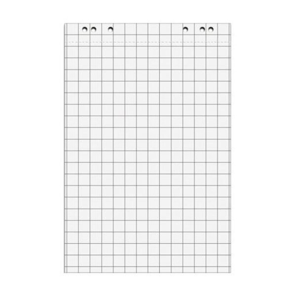Pack de 5 Bloc 20 feuilles de conférence 67,5x98 cm Quadrillée Blanc MAUL